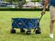 Mighty Carts Folding Beach Cart Navy — image 4