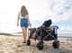 Mighty Carts Folding Beach Cart Black — image 4