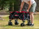 Mighty Carts Folding Beach Cart Black — image 6