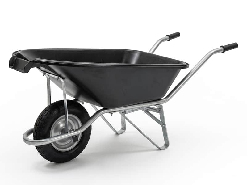 Mighty Carts Landscaper Wheelbarrow 75L — main product image